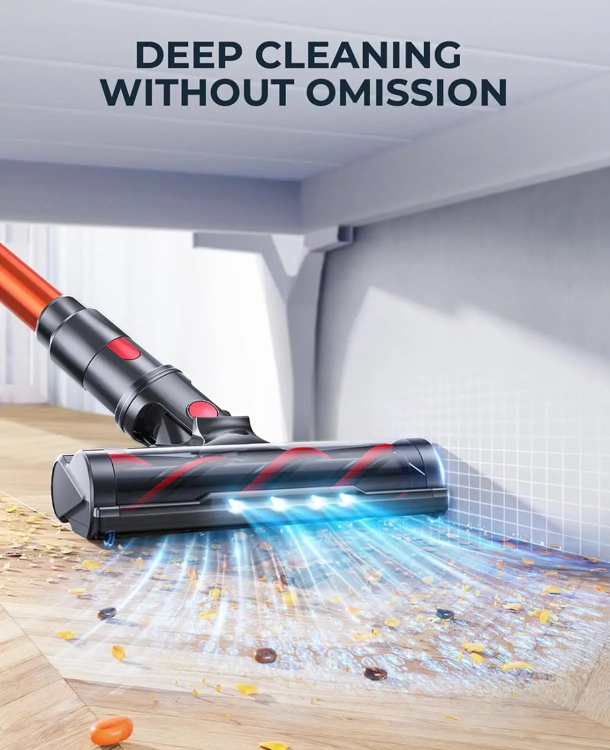 8 Cordless Vacuum Cleaner Handheld Touch Screen