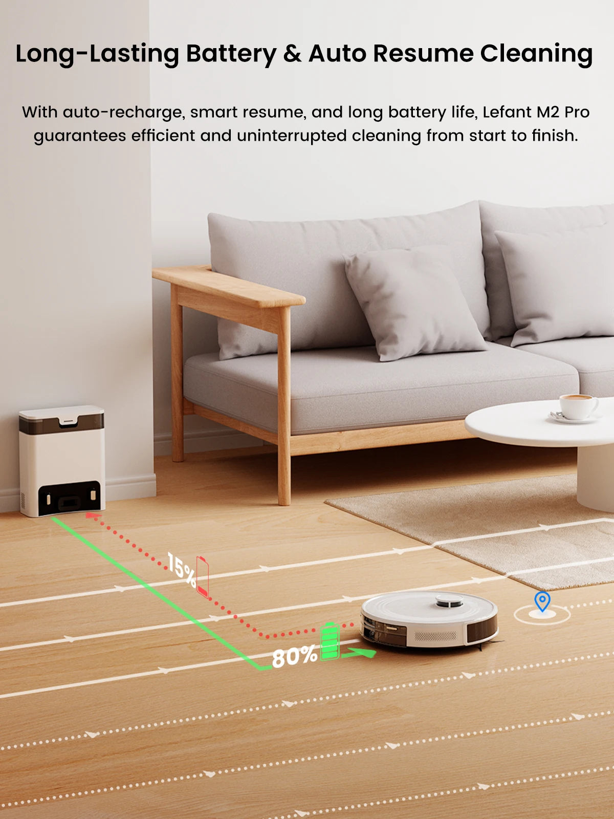 M2 Pro Robot Vacuum and Mop Combo