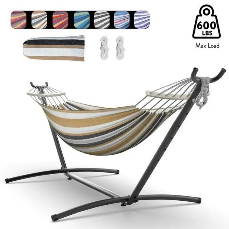 Hammock with Adjustable Stand w/Storage Bag