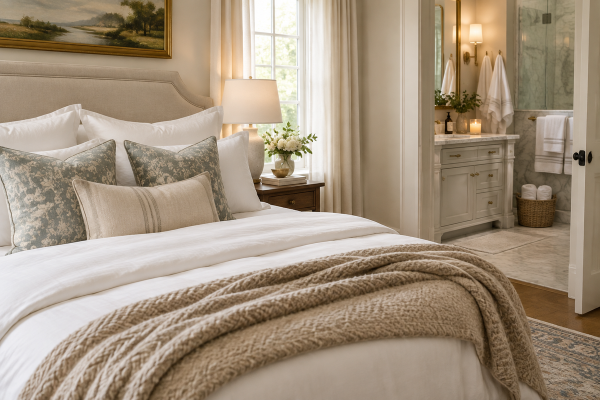 Bed & Bath Accessories that Add Function and Style