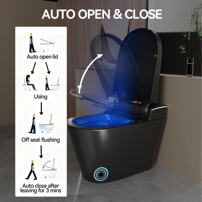 Unique Smart Toile with Built-In Bidet and Intelligent Features