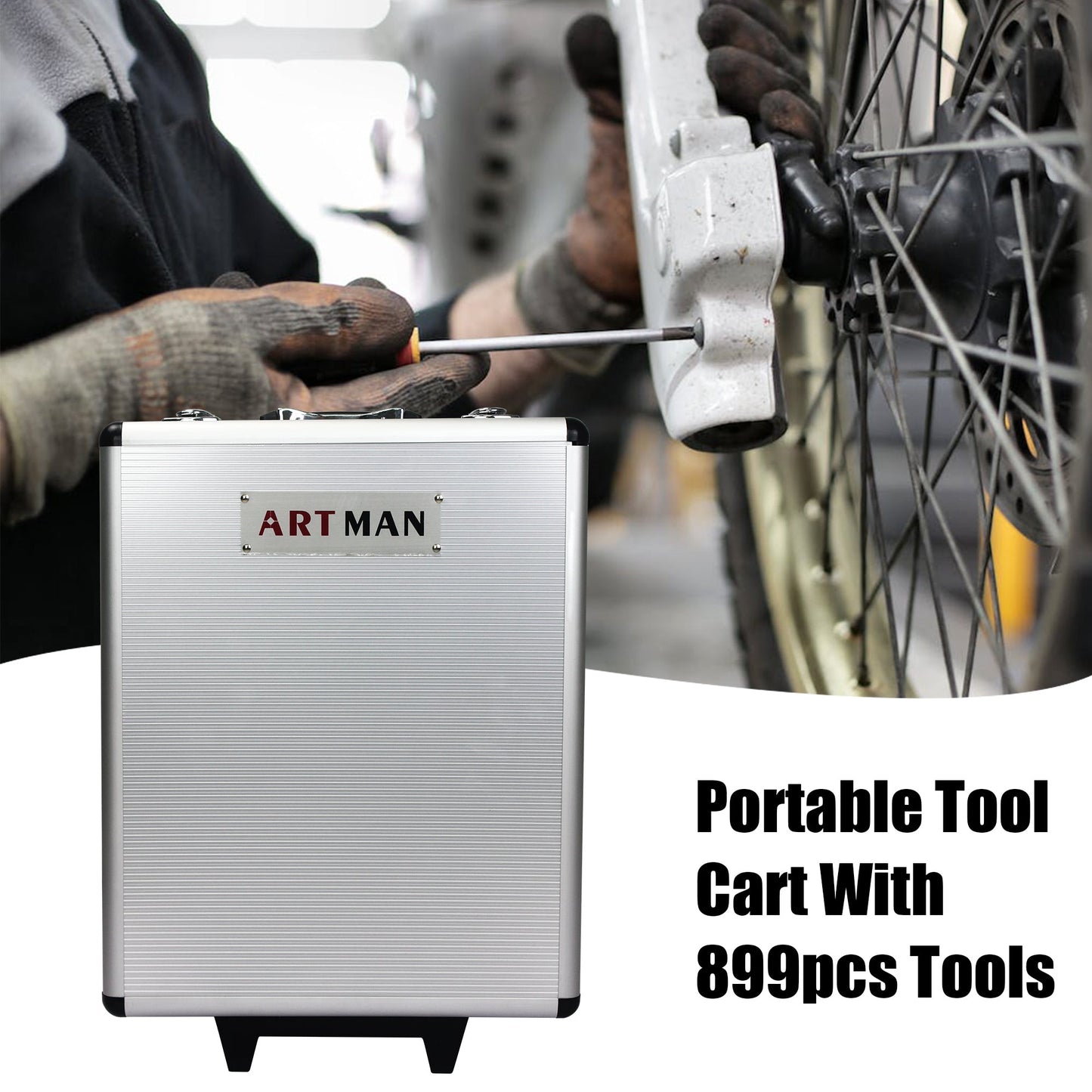 899pcs Home Repair Tool Set Kit