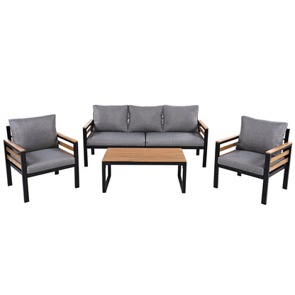 GO 4-Piece Outdoor Furniture Sofa Set for Garden