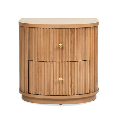 Valentine 24" 2-Drawer Storage Side Table