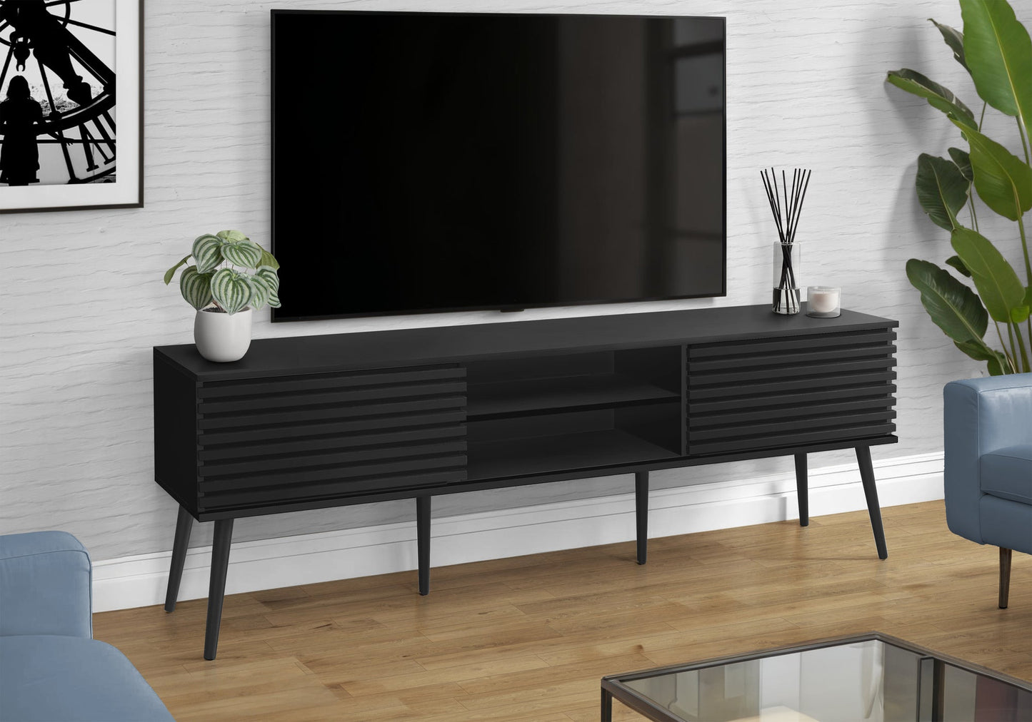 72 Inch Media Entertainment Center