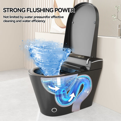 Unique Smart Toile with Built-In Bidet and Intelligent Features