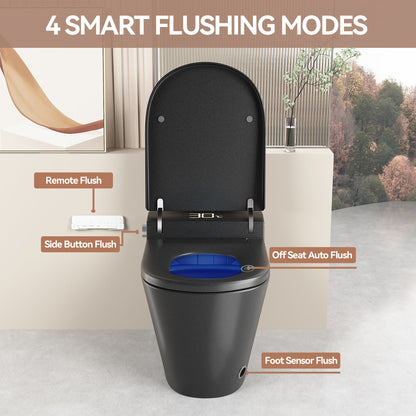 Unique Smart Toile with Built-In Bidet and Intelligent Features