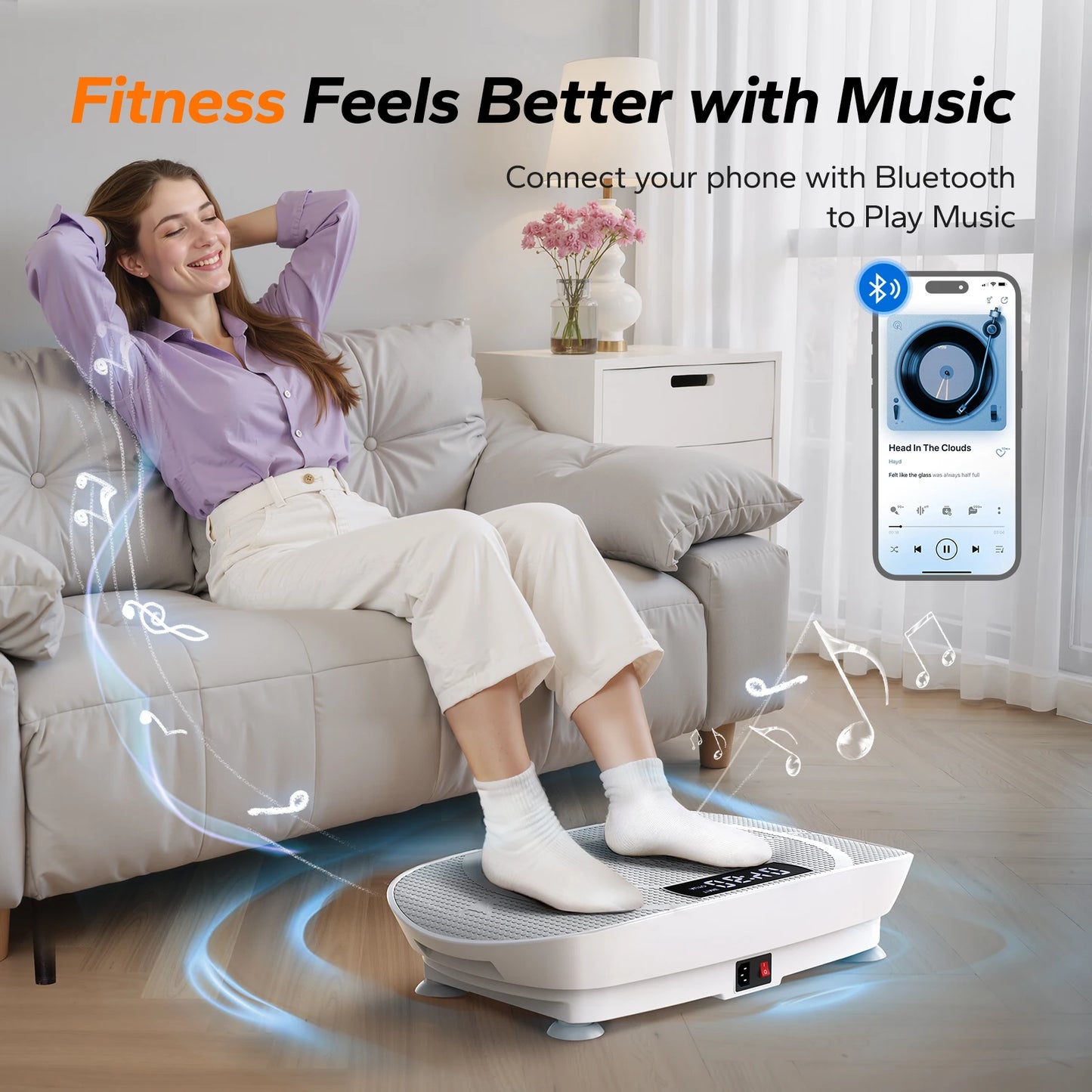 Exercise Machine Whole Body Workout Power Vibrate