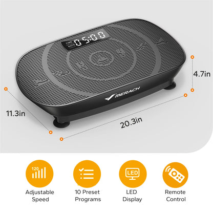 Exercise Machine Whole Body Workout Power Vibrate