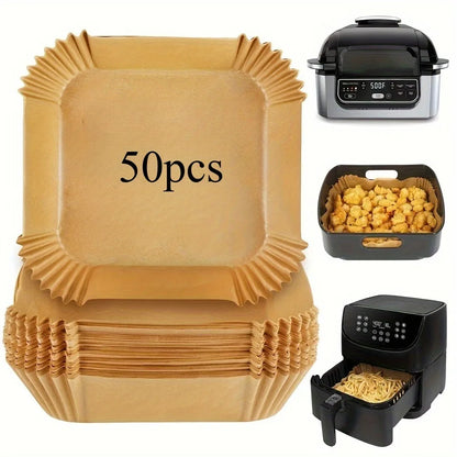 Air Fryer Parchment Liners, 5-8QT Basket