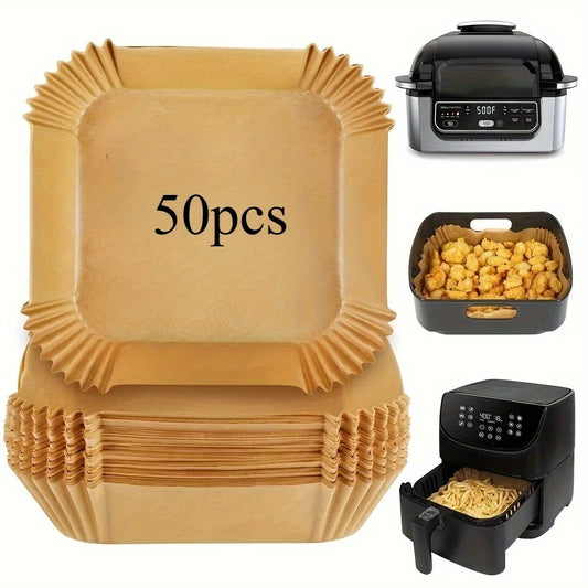 Air Fryer Parchment Liners, 5-8QT Basket