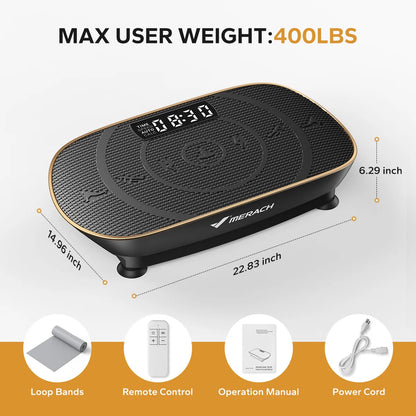 Exercise Machine Whole Body Workout Power Vibrate