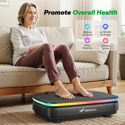 Vibration Plate Exercise Machine, Light Whole Body Workout