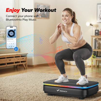 Vibration Plate Exercise Machine, Light Whole Body Workout