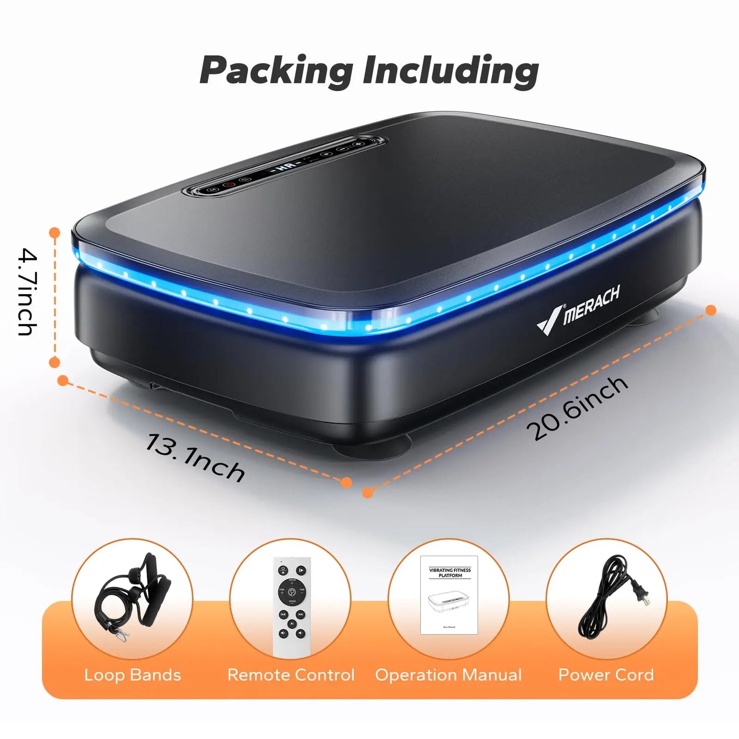 Vibration Plate Exercise Machine, Light Whole Body Workout
