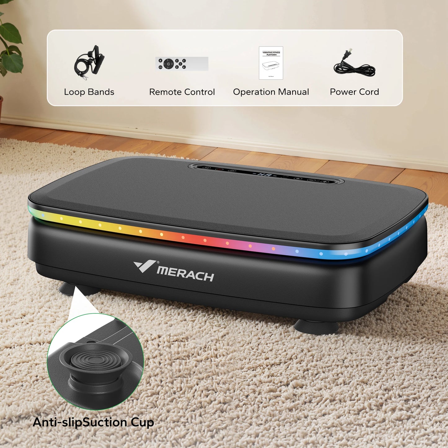 Vibration Plate Exercise Machine, Light Whole Body Workout