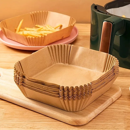 Air Fryer Parchment Liners, 5-8QT Basket