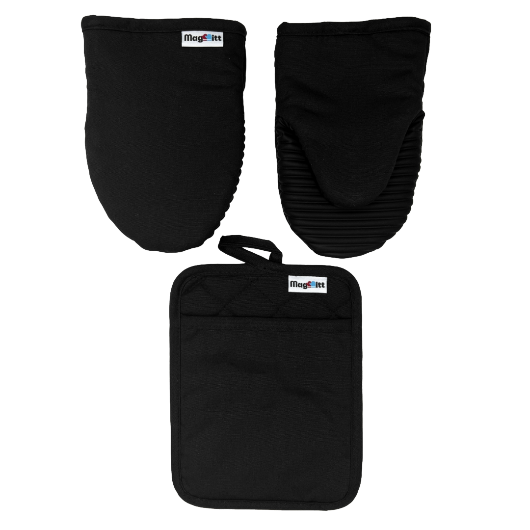 The MagMitt 3 Piece Set (Black Licorice)