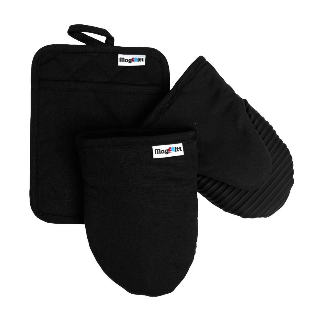 The MagMitt 3 Piece Set (Black Licorice)