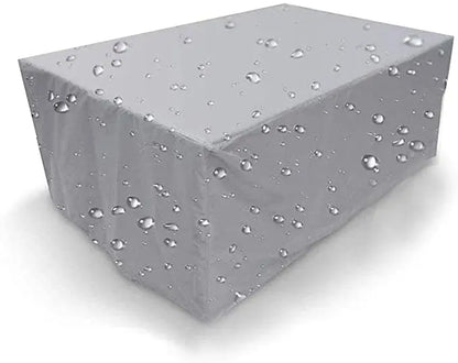 80 Size Outdoor Furniture Cover Rain, Dust, Wind And Uv Proof Oxford Garden Patio Furniture Cover