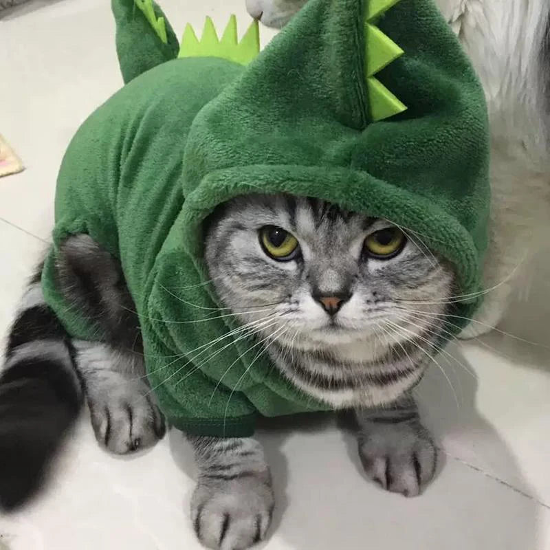 Clothes Soft Warm Fleece Jumpsuits Pets Costume Coats