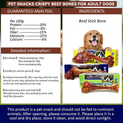 Pet Dog Snacks Crispy Beef Stick Bone