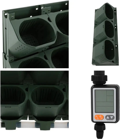 Self-Watering Vertical Garden Planter with 36 Pockets