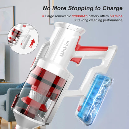 Cordless Vacuum Cleaner, With Smart LED Display