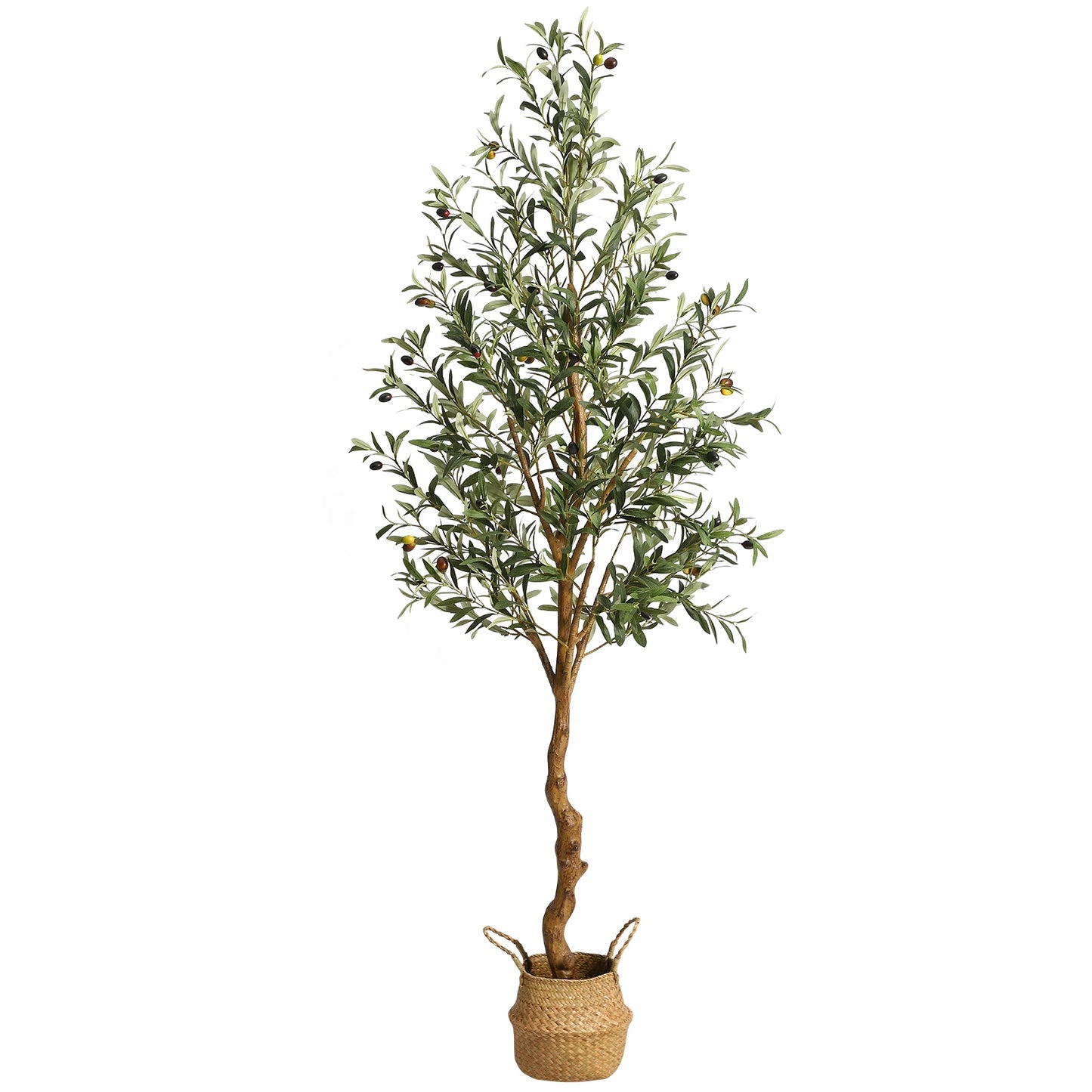 Artificial Olive Tree Plastic Plants in Pot