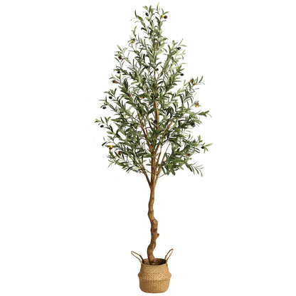 Artificial Olive Tree Plastic Plants in Pot