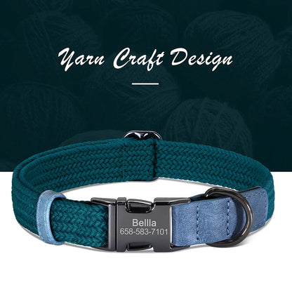 Custom Dog Collar Free Engraved Pet Name