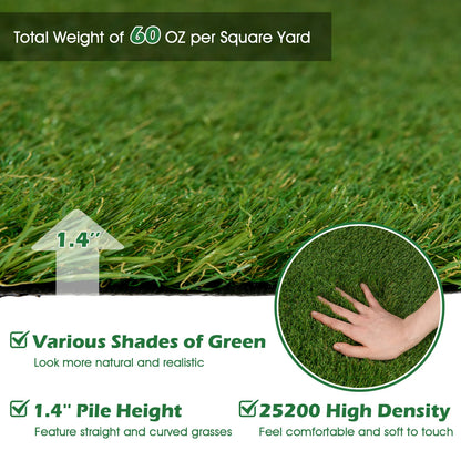 5 x 8 FT Artificial Grass Turf Drainage Holes