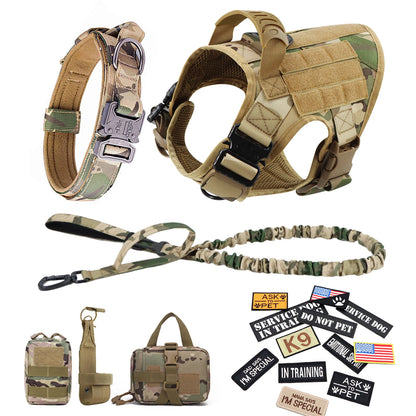 Military Large Dog Harness Collar, Harnesses, Accessories