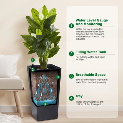 2pcs Planters Outdoor Indoor Planter Pots