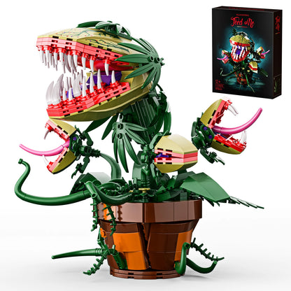 Piranha Plant Audrey Building Blocks Set Horrors Flower