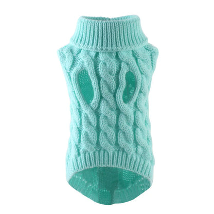 Sweater Fashion Solid Fried Dough Twists Knitting
