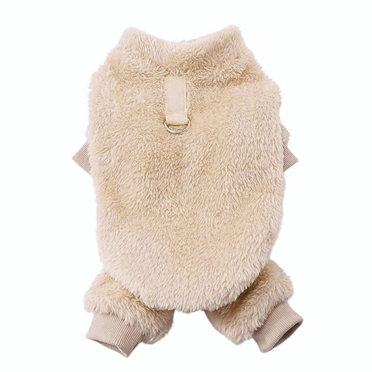 Winter Warm Pet Clothes Soft Flannel Dog Jumpsuit