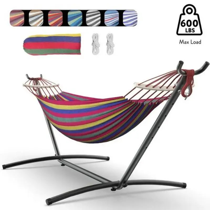 Hammock with Adjustable Stand w/Storage Bag
