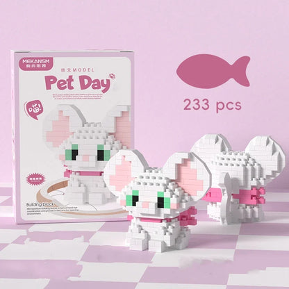 18 in 1 Pet Animal Building Blocks Set | Kids Educational Toy