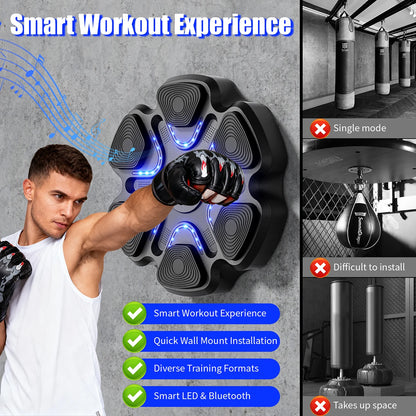 Music Boxing Machine, Smart Bluetooth Boxing Training