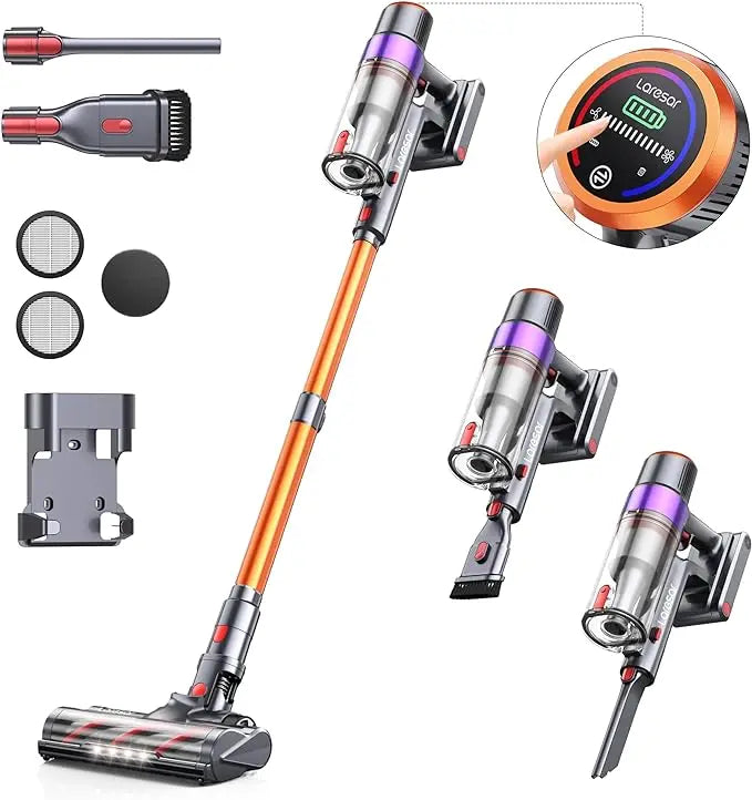 8 Cordless Vacuum Cleaner Handheld Touch Screen