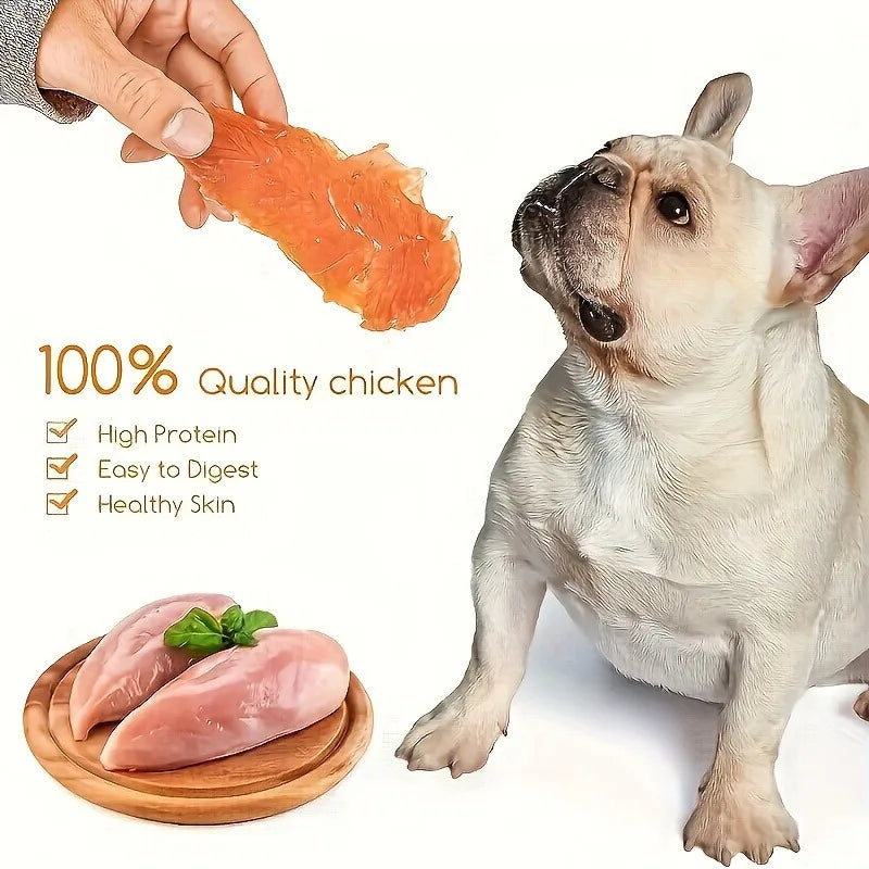 Cat, Dog Treats Chicken Jerky, Chicken Breast Slices