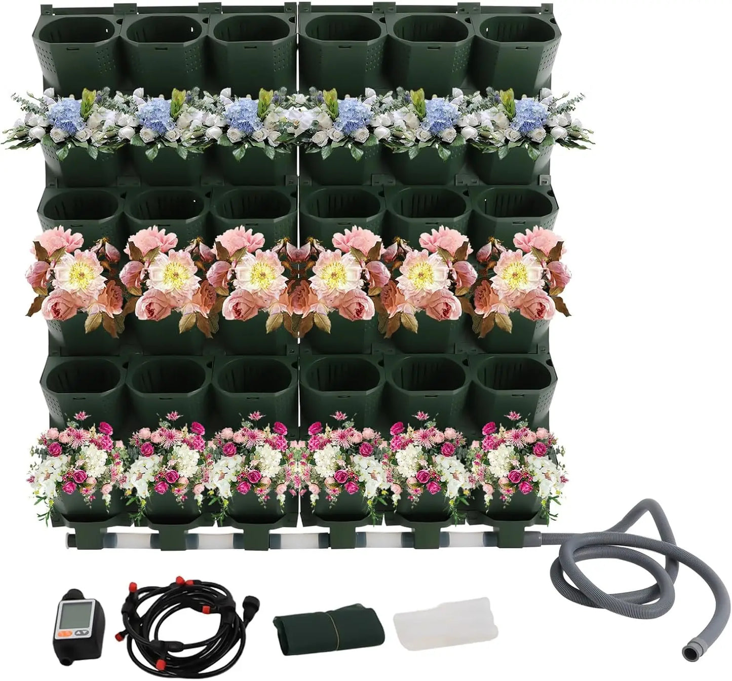 Self-Watering Vertical Garden Planter with 36 Pockets