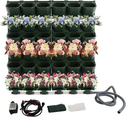 Self-Watering Vertical Garden Planter with 36 Pockets