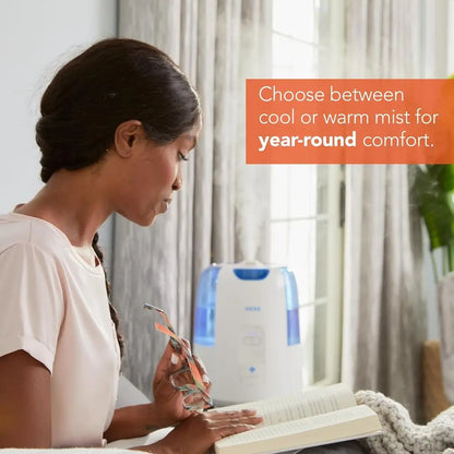 Dual Mist Humidifier with Fusion Tech