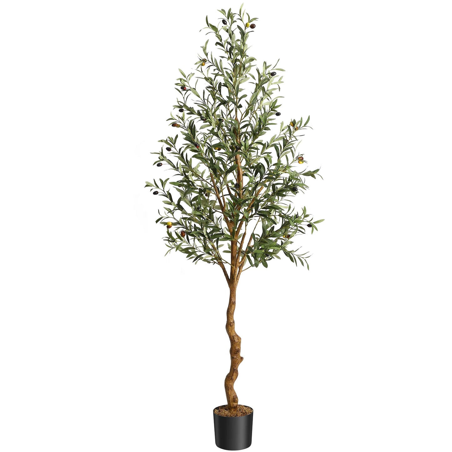 Artificial Olive Tree Plastic Plants in Pot