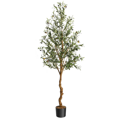 Artificial Olive Tree Plastic Plants in Pot