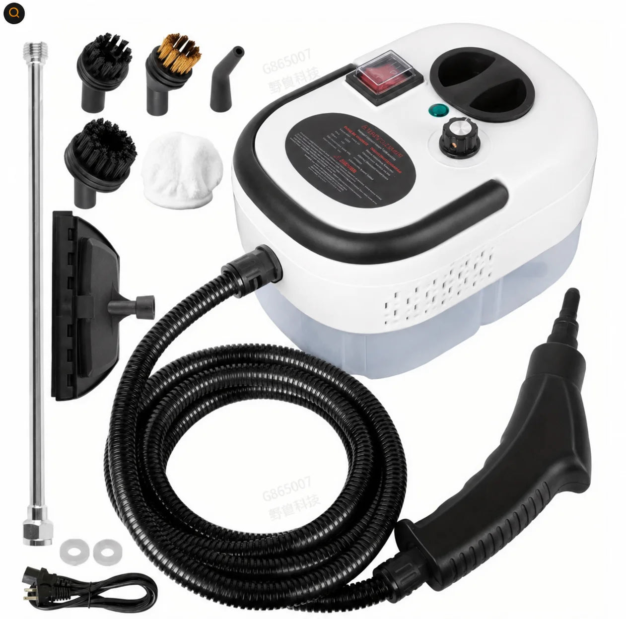 2500W High Temperature Steam Cleaner Portable Handheld