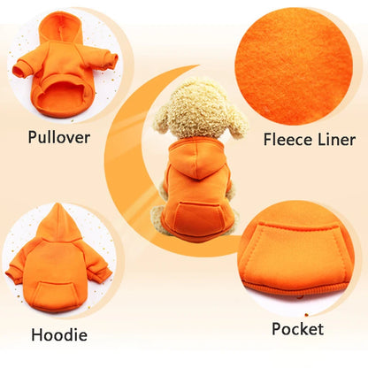 Hoodie Winter Warm Coat Puppy Cat Jacket