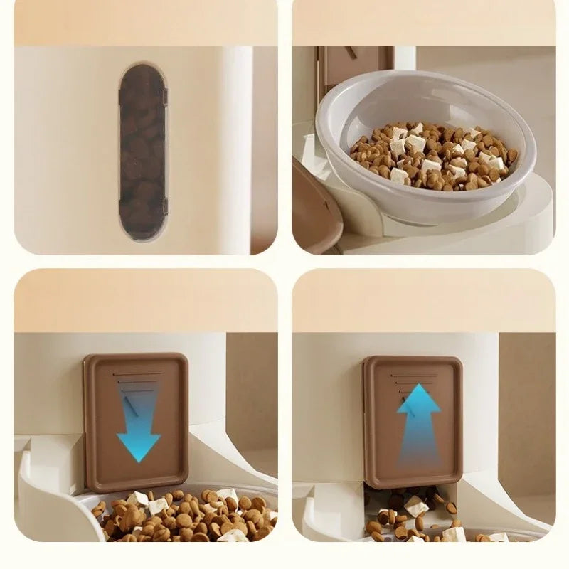 All-in-one Food Water Feeding Machine Feeding Dispenser